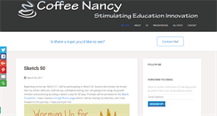 Desktop Screenshot of coffeenancy.com